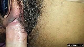 Amateur Couple Vibrates Pussy Intensely