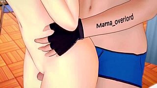 Gwen Stacy visits the nurse for a hot footjob