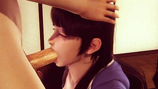 Hinata Takes Big Cock In 3D Hentai
