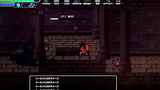 In a sealed cave, hentai anime characters engage in erotic sex games and fantasies