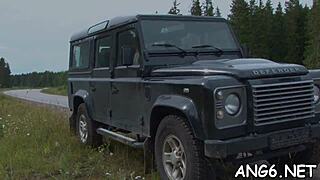 Glamor princess Olivia C faces a monster in wild teen action