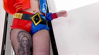 Check out Arielle Aquinas in costume giving POV blowjob on knees