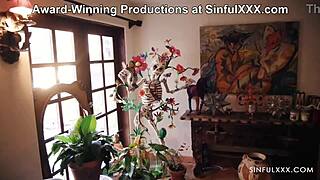 Tarot session turns into intense pussy fucking with lexi lore and quinton james on sinfulxxx