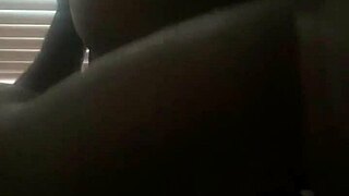 Amateur neighbor with big booty spotted bending over at the stairs