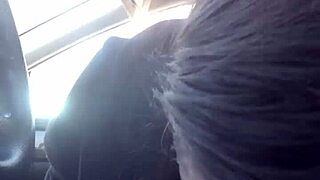 Lesbian Bestfriend Sneaks a Deepthroat on the Road