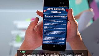 Milfy City gameplay: She takes that monster cock like a whore.