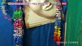 blonde newbie hangs out with friends in a casual bareback gathering