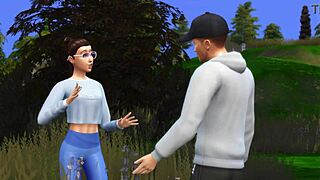 Simxstory forbidden passion episode 3 with teen hentai blowjob cumshot facial