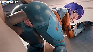 Overwatch hentai compilation with sexy cartoon anime scenes