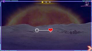 Commented gameplay of Erogames' Milf Hunter 1 with Mercury in green bondage