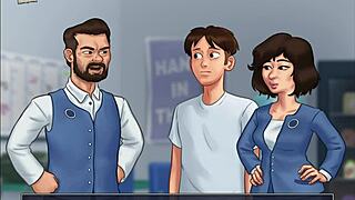 Summertime Saga 171 Features Intense Big Cock Blowjob Action