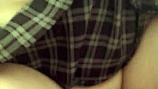 Latina teen 18+ gets anal fucked hard. Voyeur amateurs watch her big ass cowgirl.