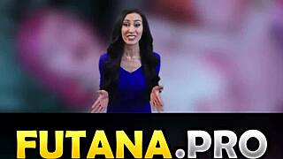 A Noble Elf Girl with Blue Hair Hides a 3D Futanari Secret. Wanna See Her Huge Cock Action?