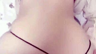 wow, this sexy asian student gets bent over with wet pussy for quickie