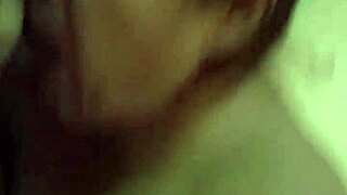 Beautiful BBW Mexican woman seduces and satisfies her man on cam