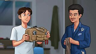 Summertime Saga 171 Features Intense Big Cock Blowjob Action