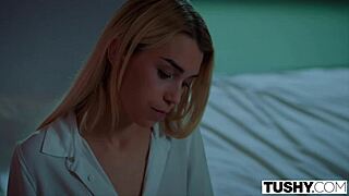 Tushy model uses butt plug to get manager's attention