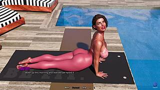 Half-Naked Stepmom Catches Peeping in Bedroom