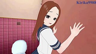 Takagi's intense teasing sex scene