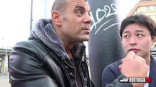 Beautiful Karol Lilien Receives Cumshot On Big Ass In Public