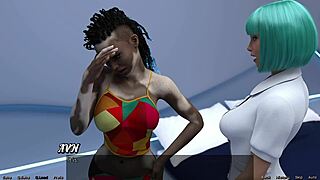 Stranded in Space 5 - Hot Black Women Seduce Me!