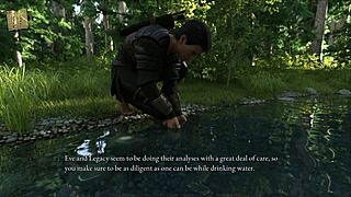 Visual novel with interactive gameplay, walkthrough of The price of power 123