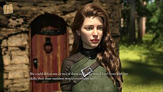 The cost of domination in a text-based role-playing game