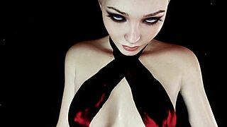 tomboy rides your cock with intense passion at the universe's edge