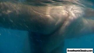 I love watching these lesbian swimmers in the garden, fingering and doggystyle.