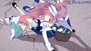 Garie T�m�n And Maria Cadenzavna Intense Futanari Sex