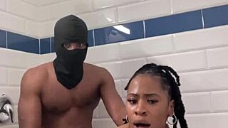 cushkingdom fucks my asshole in the shower with huge petite big tits interracial 3d bimbo