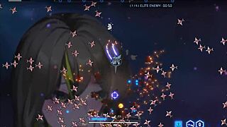 Wings Of Seduction Bust Em Out Hentai Game Discovery Giant Naked Space Waifu With Big Tits And Cute Teen 18+ Boobs