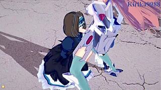 Garie T�m�n And Maria Cadenzavna Intense Futanari Sex