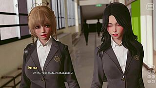 My bully is my lover in this 3D animated porn