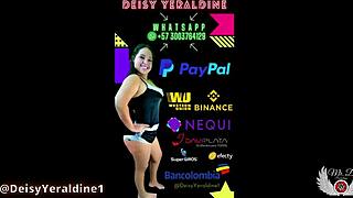 Deisyyeraldine Flashes Tits and Ass to Strangers While Driving in City Streets.