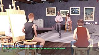 Outdoor hentai gameplay with big ass and boobs exposure