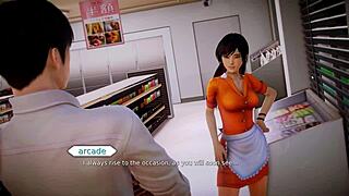 Explore Brooke Scott's voluptuous body in Waifu Academy