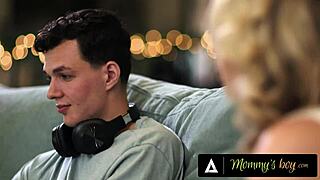 Busty Milf Rachael Cavalli Turned On by Sex Addict's Wild Masturbation