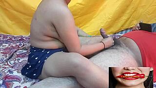 My Indian girlfriend gives a footjob in the bath