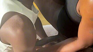 Big black dick pounds my ass raw, can't believe how deep it goes!