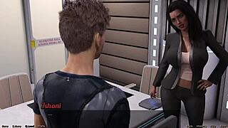 Busty Ebony Milf Feels Jealous After Intimate Encounter with Friends in Space