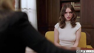 Milfy Principal Ellie TEACHES Naughty Student A Hard LESSON