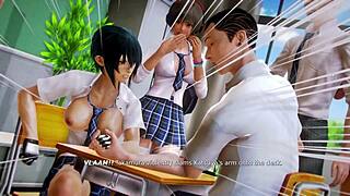 Explore Brooke Scott's voluptuous body in Waifu Academy