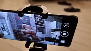 Suggestive young blond 18+ guy drilled hard by two muscled hunks in steamy action