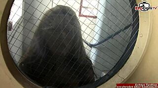 Hübsche Blonde Babe Craves Double Cumshot Action