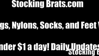 She Passionately Licks My Silky Thighs