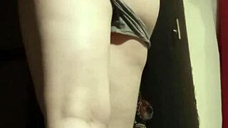 Busty Camgirl Fingers Her Big Ass In POV, Teasing For More.