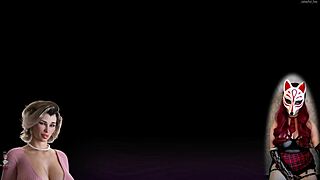 Apocalust 5 features a milf in see-through skirt for upskirt views