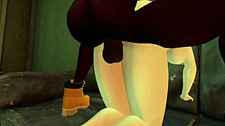 A black man in Second Life seduces a white woman and has sex with her