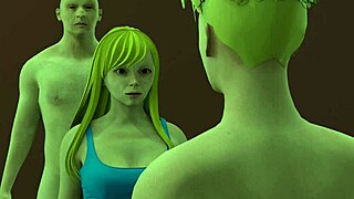 Hey Lulu, how do you entertain your family in this 3D hentai?